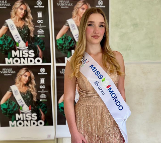 Lina Memmo rappresenterà l’Abruzzo alla finale nazionale di Miss Mondo 2025