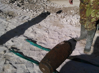Conclusa con successo la bonifica dell’ordigno bellico a Palena